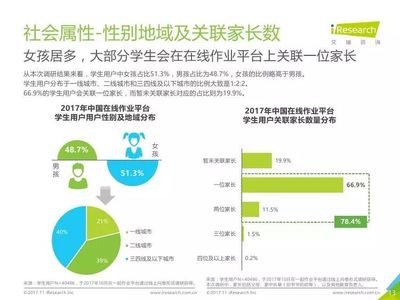 2017年中国中小学在线作业用户洞察报告