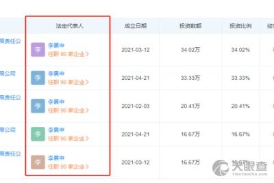 重庆沙融企业管理咨询有限责任公司李景申 工商 风险信息 沙融企业 天眼查